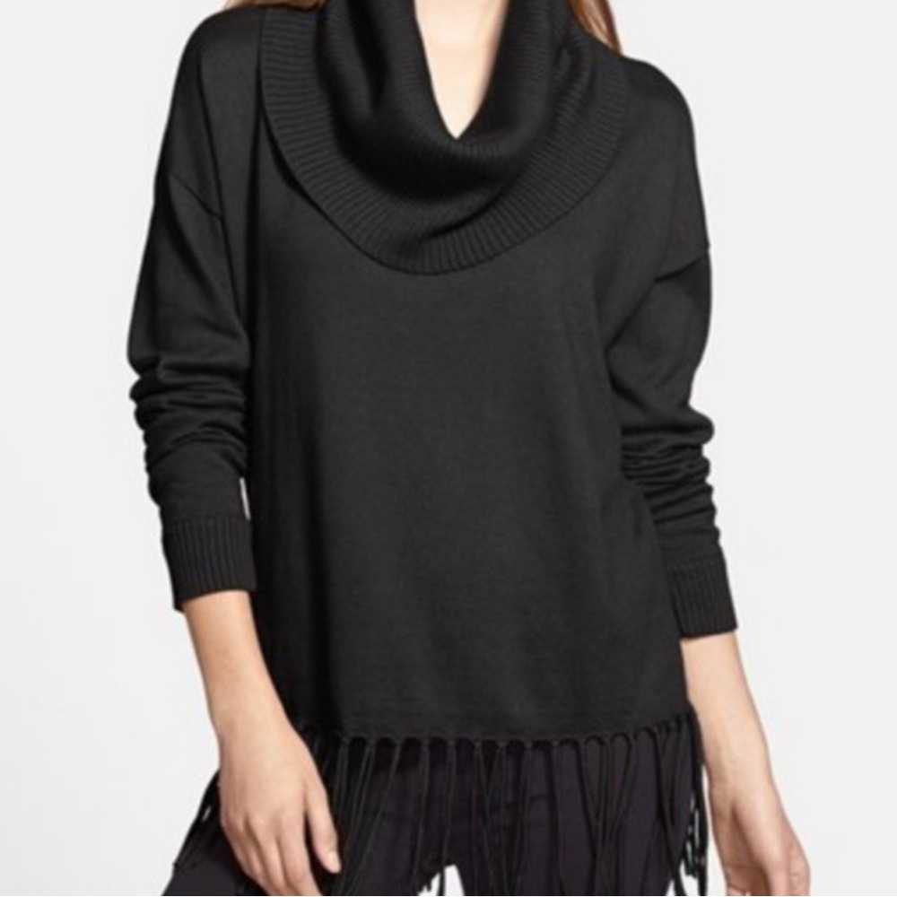 Michael Kors Sweater Cowl neck black